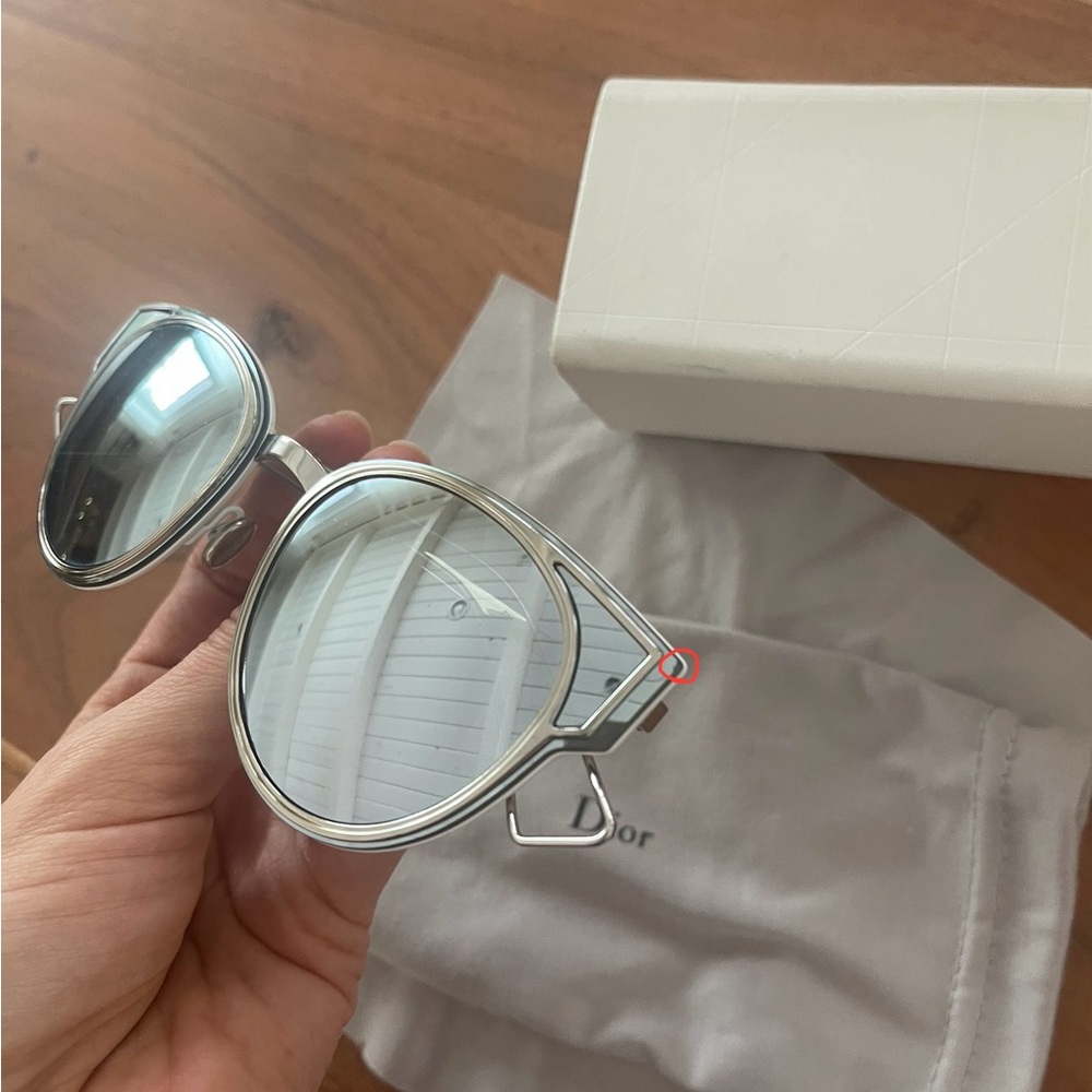 DiorSculpt mirrored Sunglasses - Picture 6 of 12